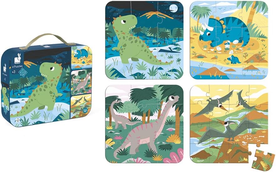 JANOD- Rompezabezas progresivo de dinosaurios