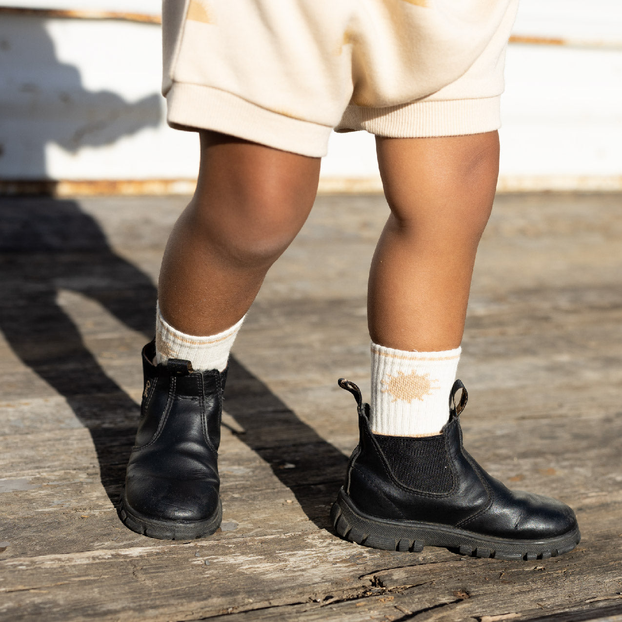 Bam Loves Boo - Organic Sports Socks 2pack