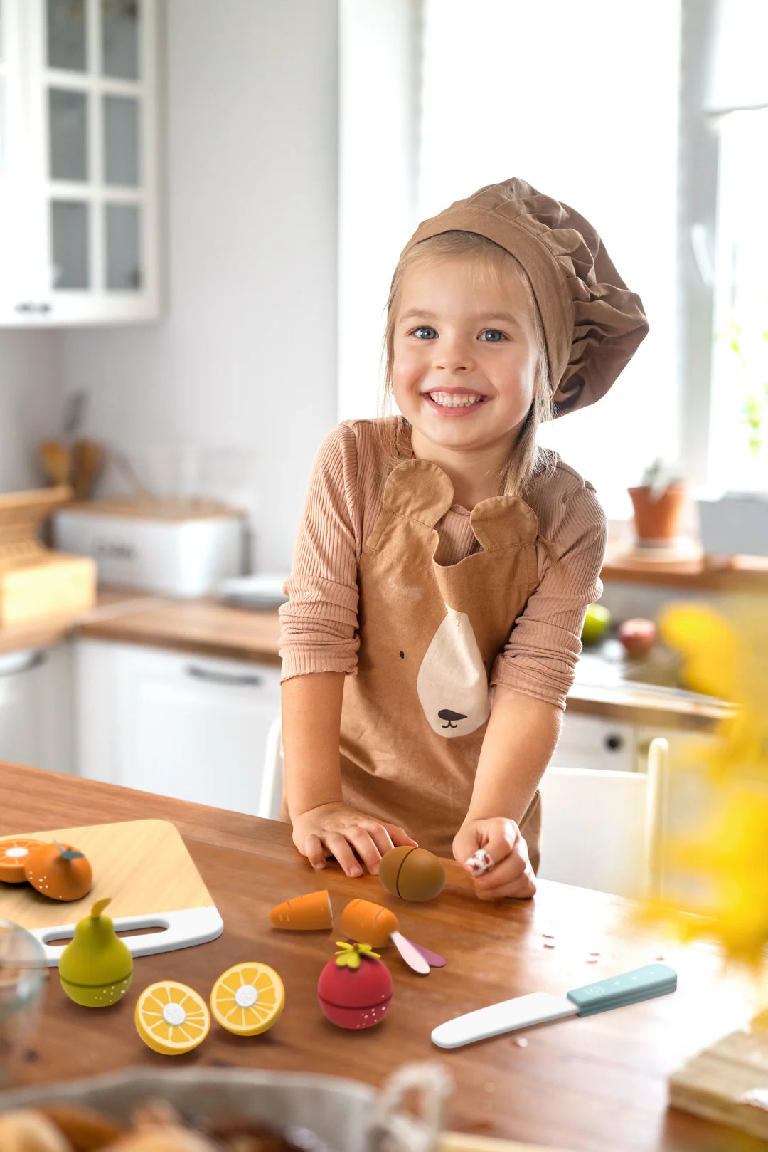 Speedy Monkey- Fruits & Vegetables Cutting Playset