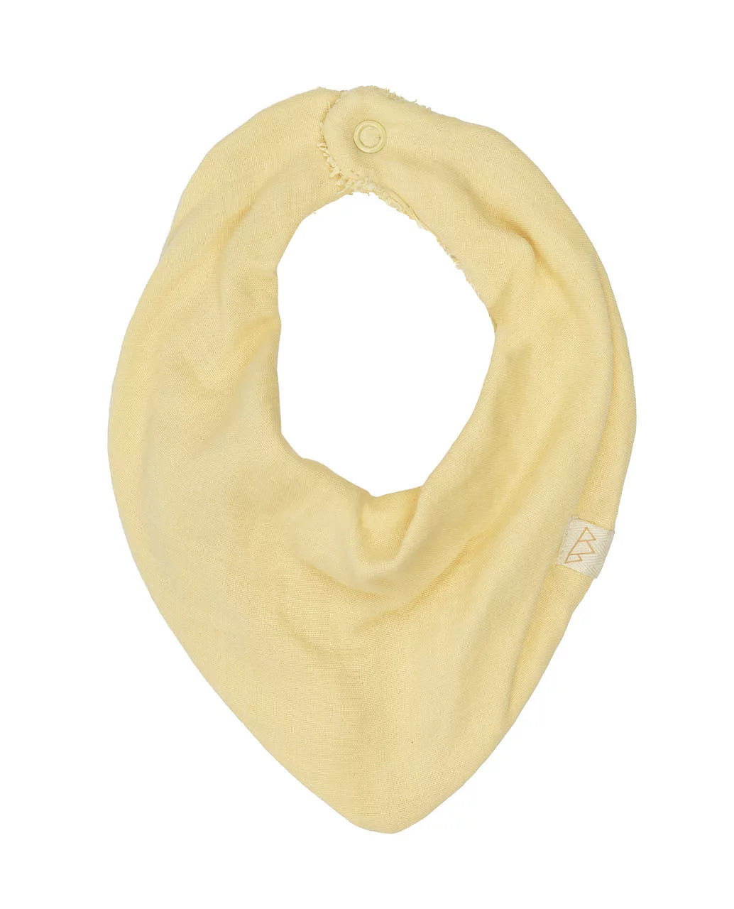 NORTH BABY - ORGANIC TERRY BIB YELLOW BANANA One Size
