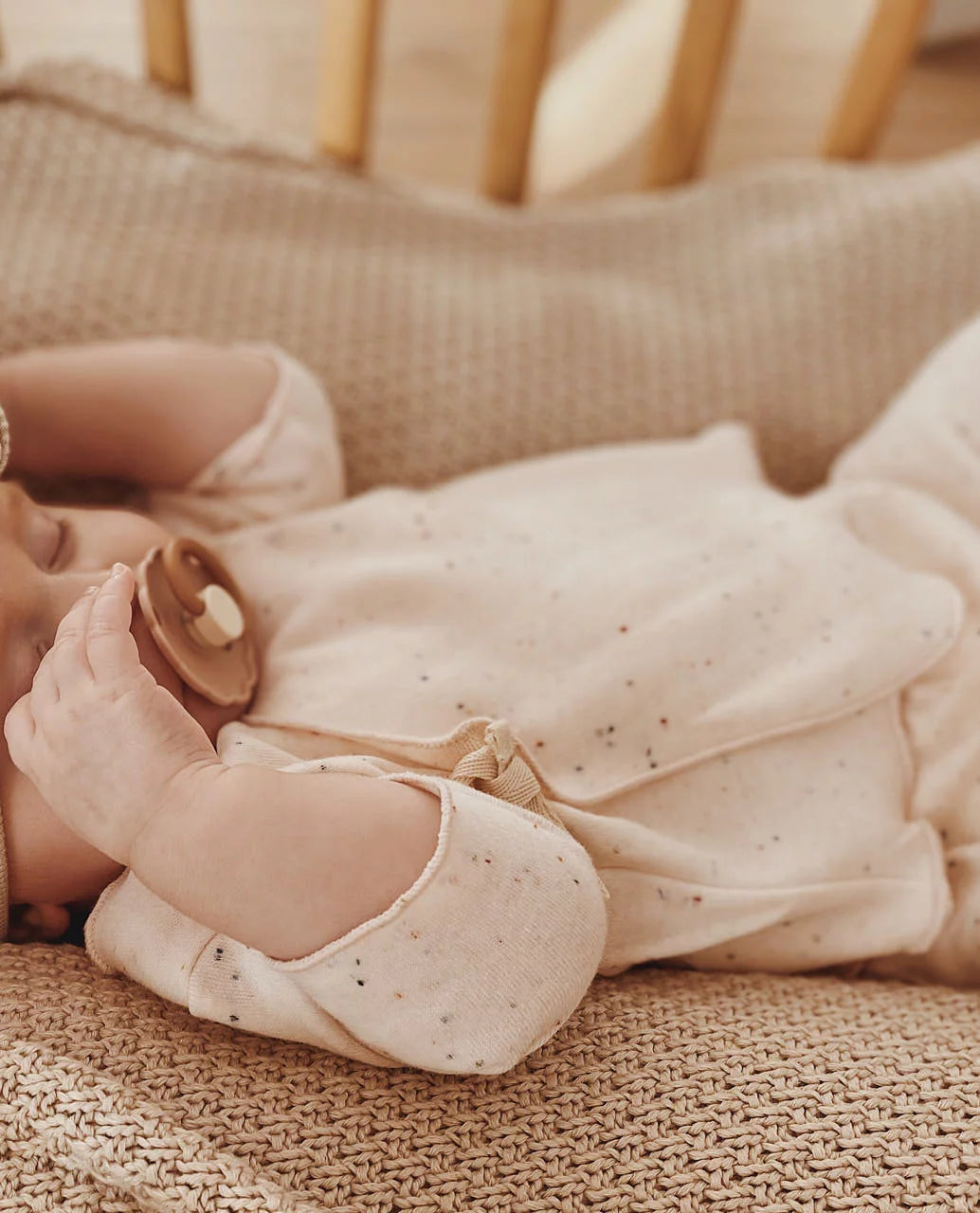 NORTH BABY - ORGANIC SET IVORY PINK