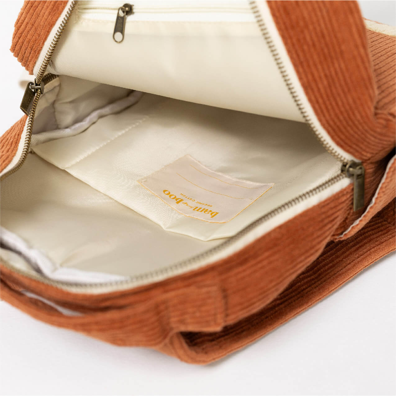 Bam Loves Boo - Cali Organic Backpack - Rust - MINI