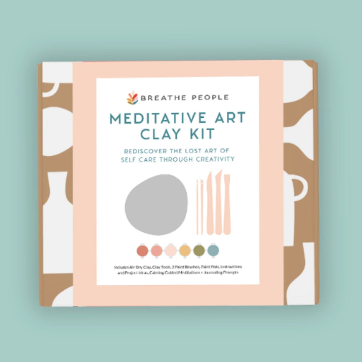 BREATHE PEOPLE- Meditative Art Clay Making Kit