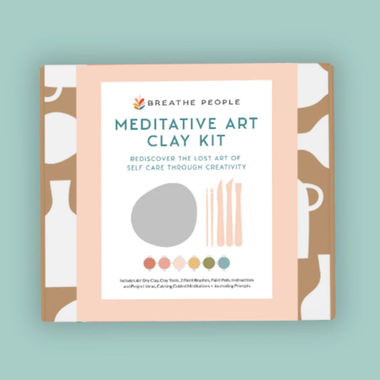 BREATHE PEOPLE- Meditative Art Clay Making Kit