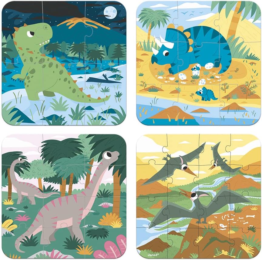 JANOD- Rompezabezas progresivo de dinosaurios
