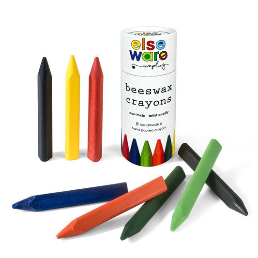 Elseware unplug- Colores de Cera- Triangle Non-Toxic Beeswax Crayons