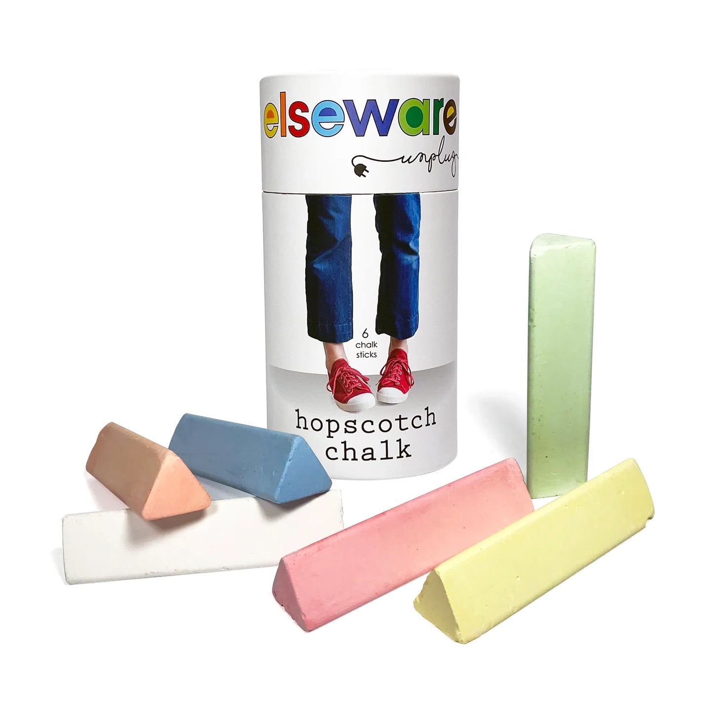 Elseware unplug- Tizas- Hopscotch Chalk