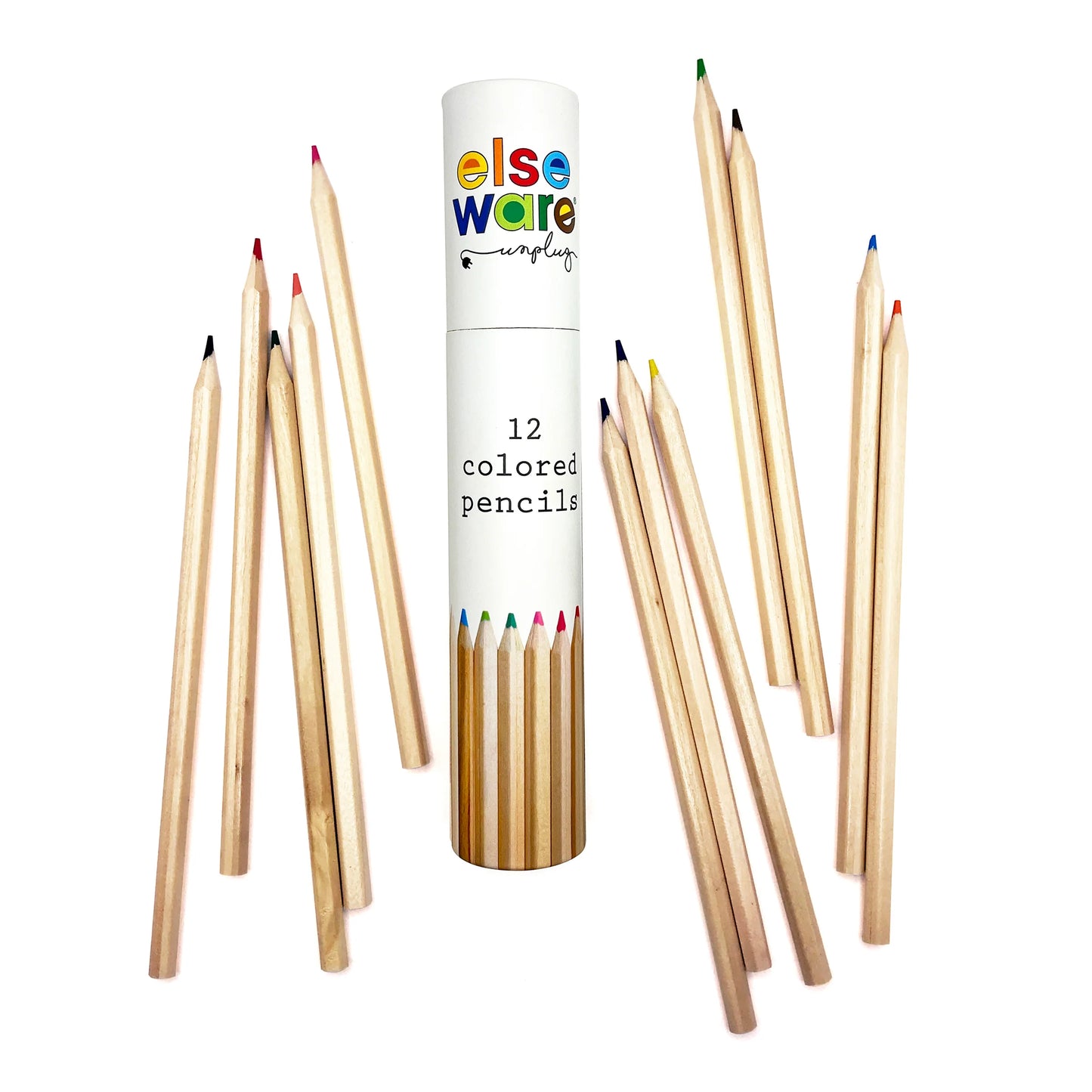 Elseware Unplug- Colored Pencils 12