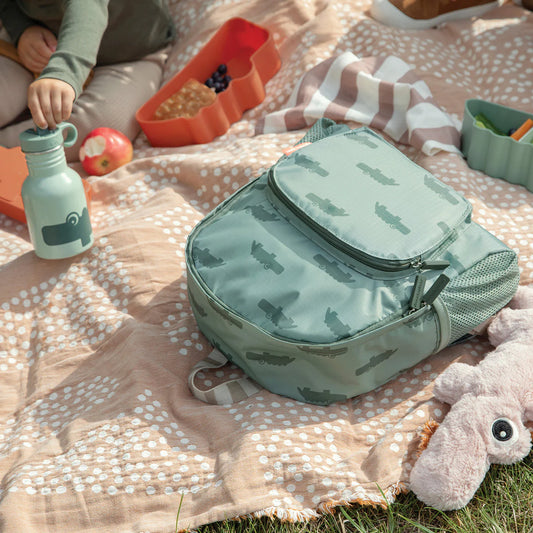 Done by Deer - Kids backpack Croco Green