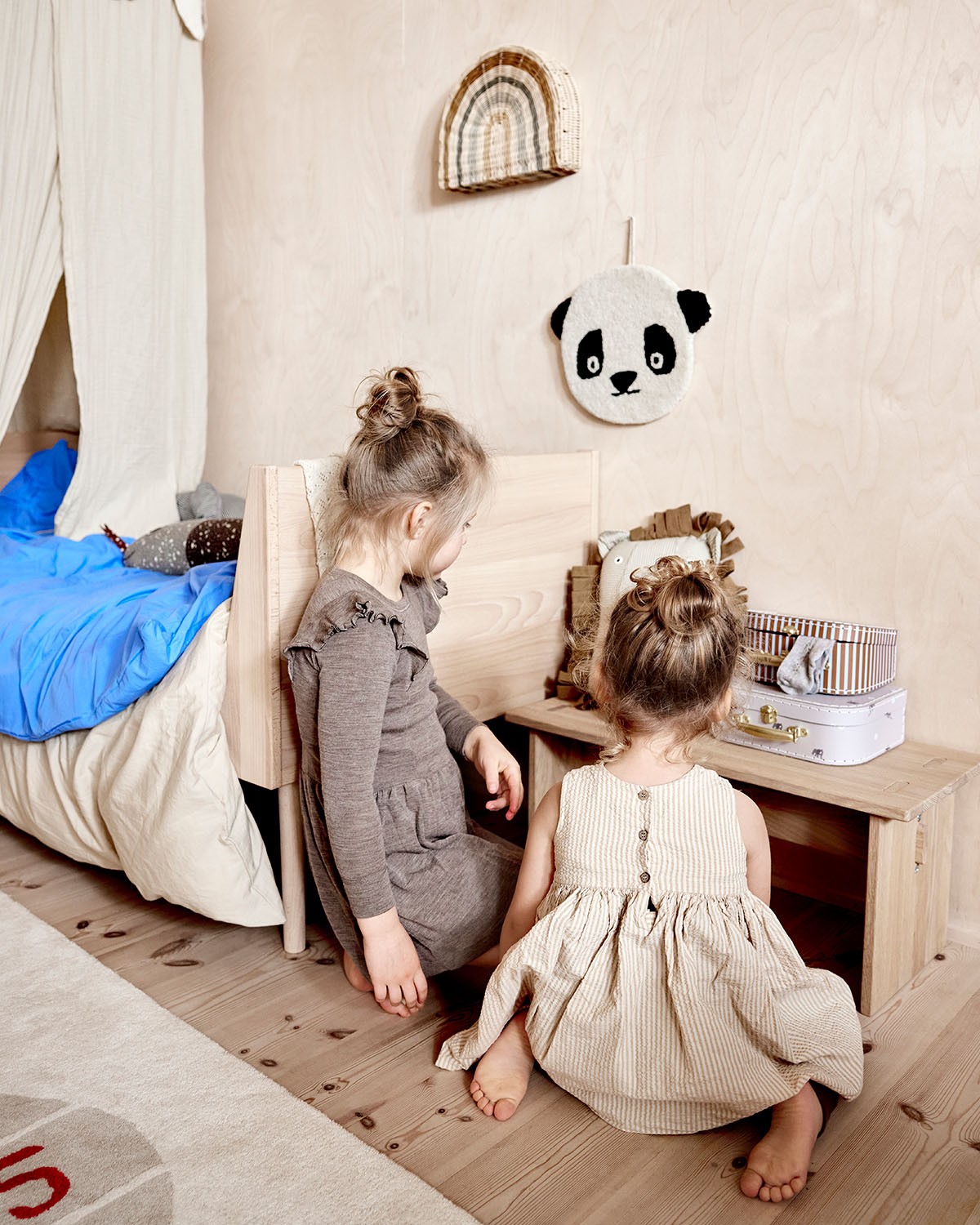 OYOY MINI - Mini Suitcase Elephant & Stripe - Set of 2