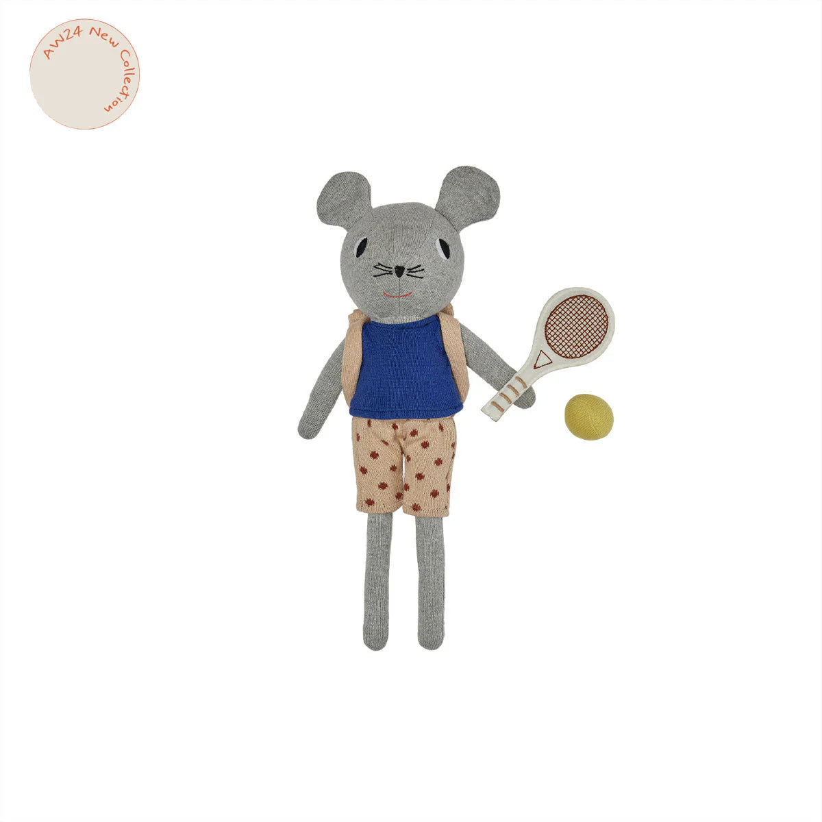 OYOY MINI - Nuni Mouse Tennis Doll