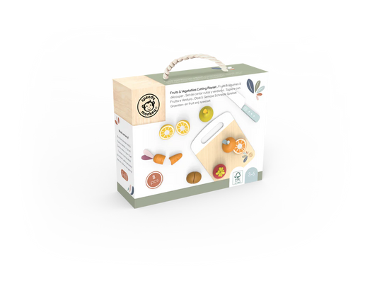 Speedy Monkey- Fruits & Vegetables Cutting Playset