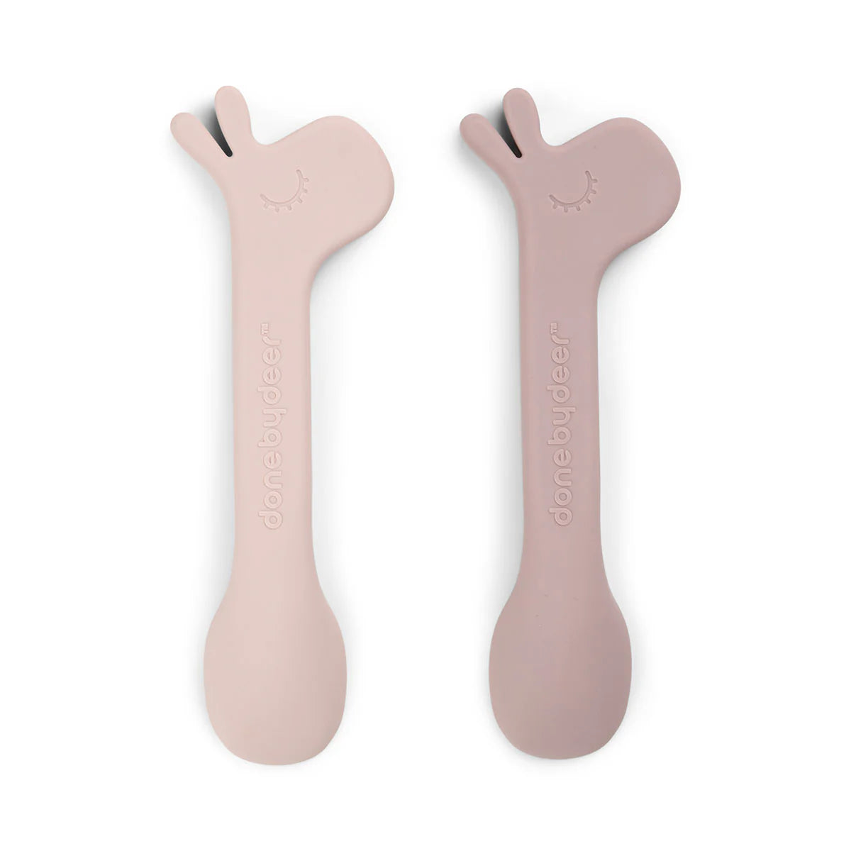 Done by Deer - Silicone spoon 2-pack Lalee Powder