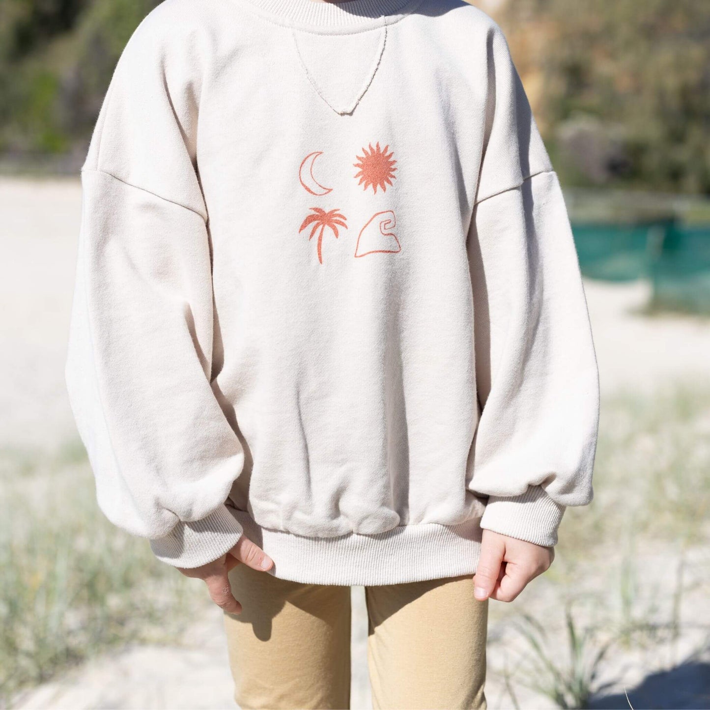 Bam Loves Boo - Beachcomber Jumper Stone