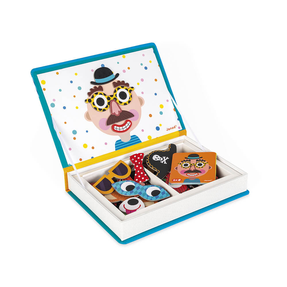 JANOD- Magnéti'Book Crazy Face Chicos