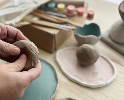 BREATHE PEOPLE- Meditative Art Clay Making Kit