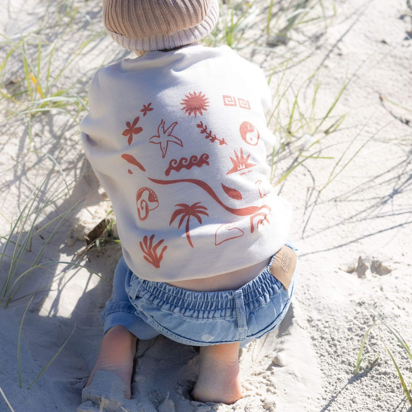 Bam Loves Boo - Beachcomber Jumper Stone