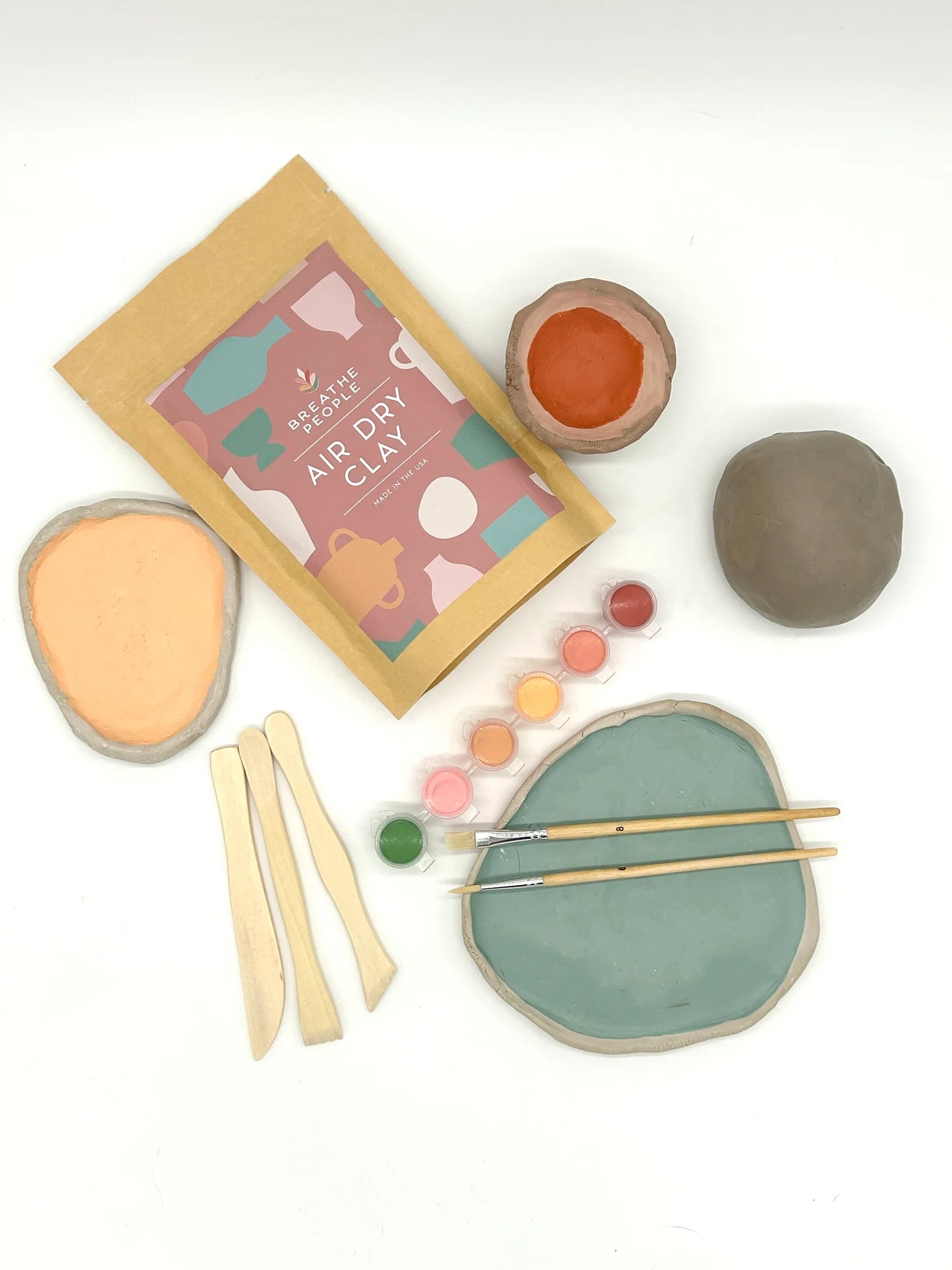 BREATHE PEOPLE- Meditative Art Clay Making Kit