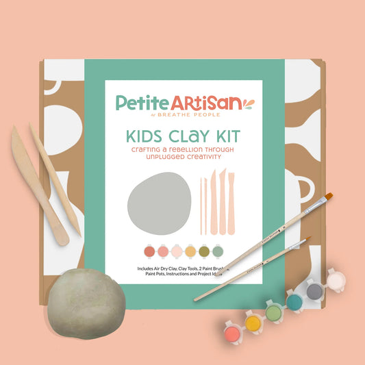 BREATHE PEOPLE- Petite Artisan Clay Kit for Kids