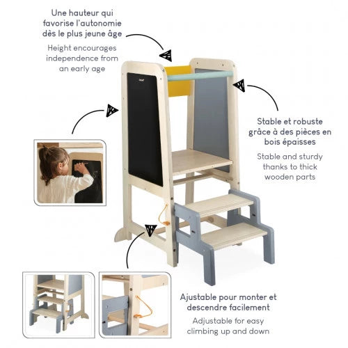 JANOD- Torre de Aprendizaje de Madera