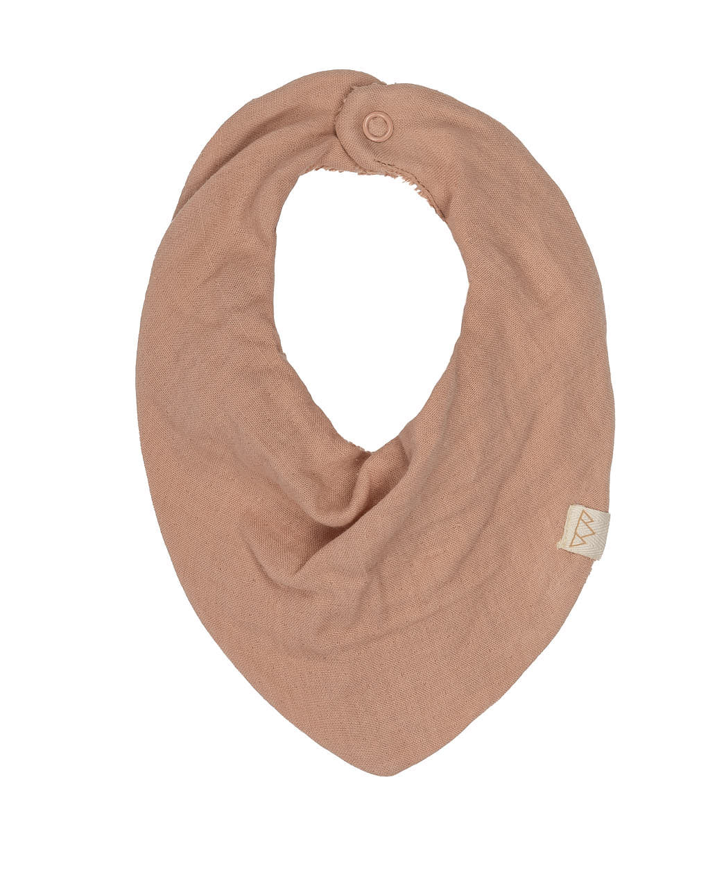 NORTH BABY - ORGANIC TERRY BIB PAPAYA One size