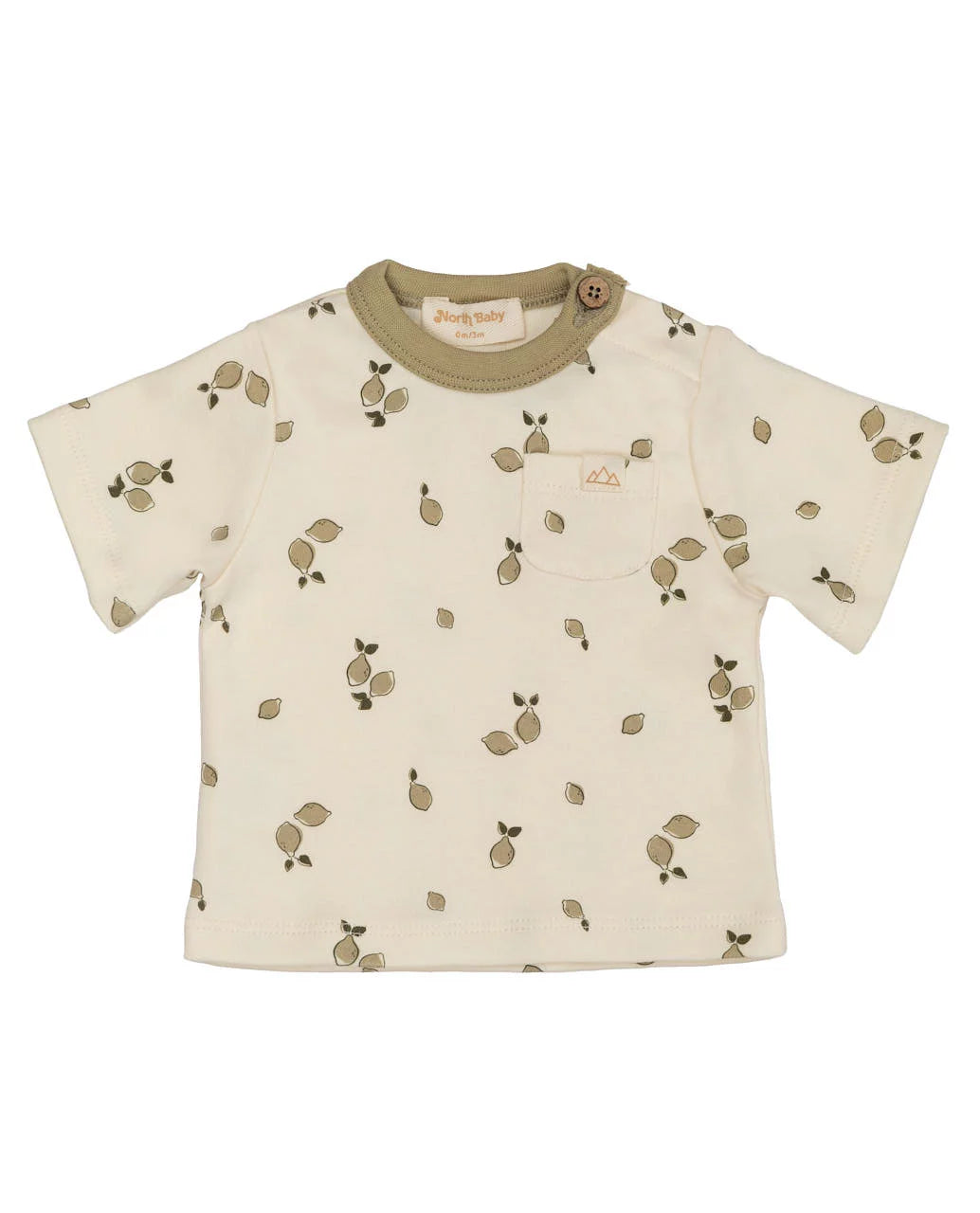NORTH BABY - ORGANIC SHORT T-SHIRT LIMAS