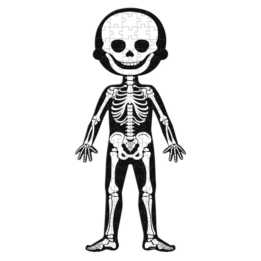 JANOD- Puzzle educativo el cuerpo humano