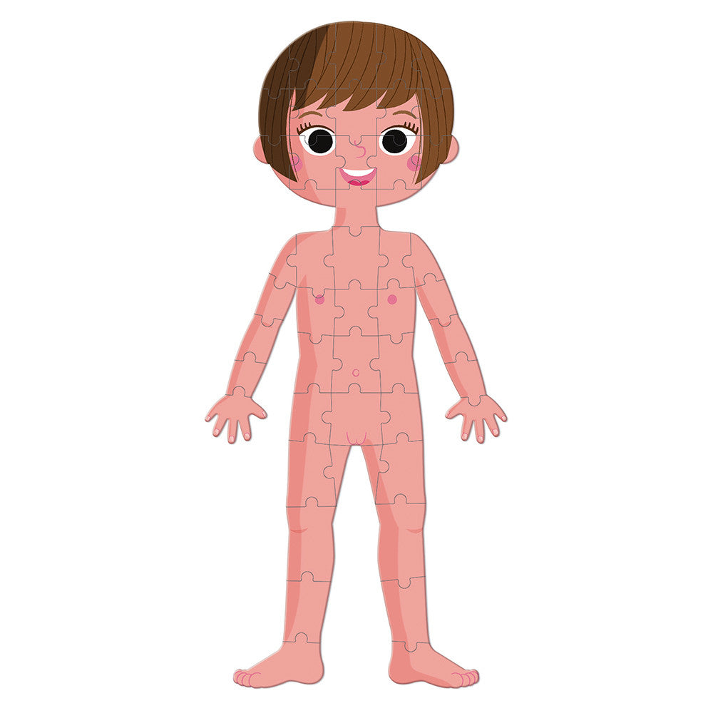 JANOD- Puzzle educativo el cuerpo humano