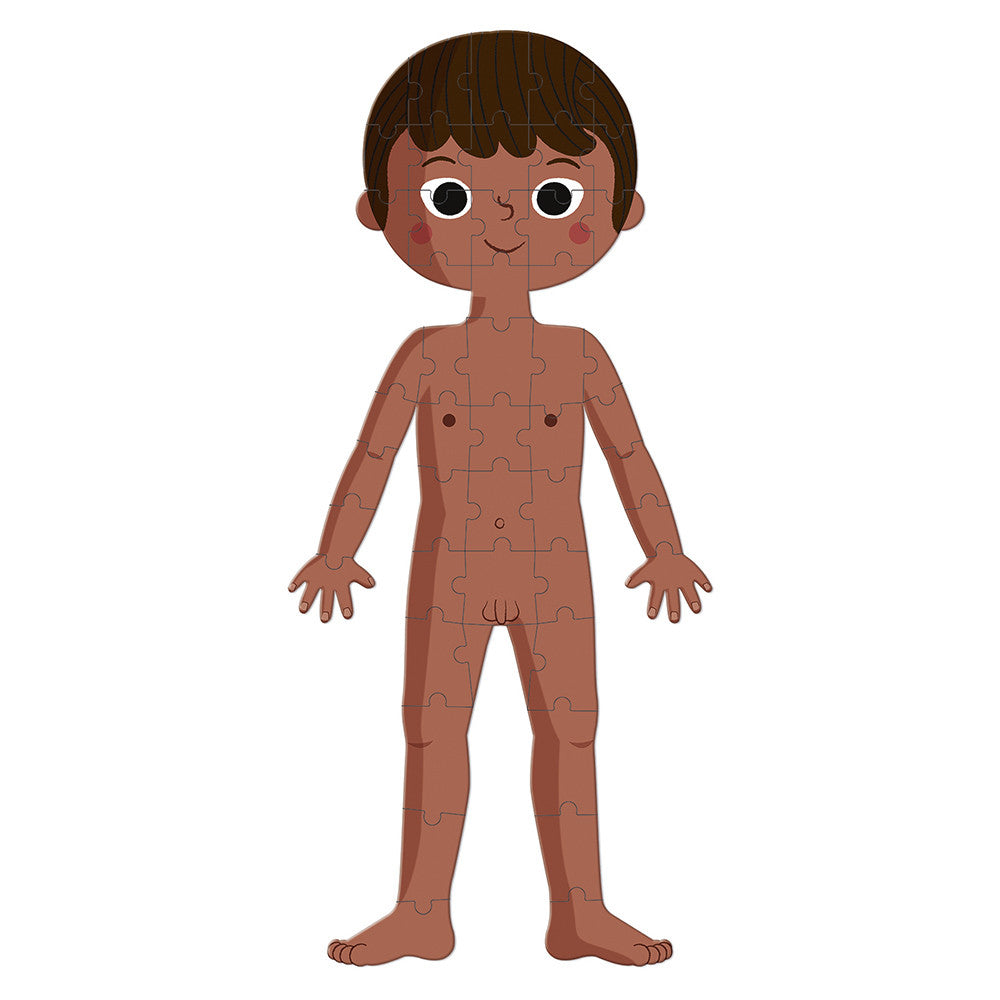 JANOD- Puzzle educativo el cuerpo humano